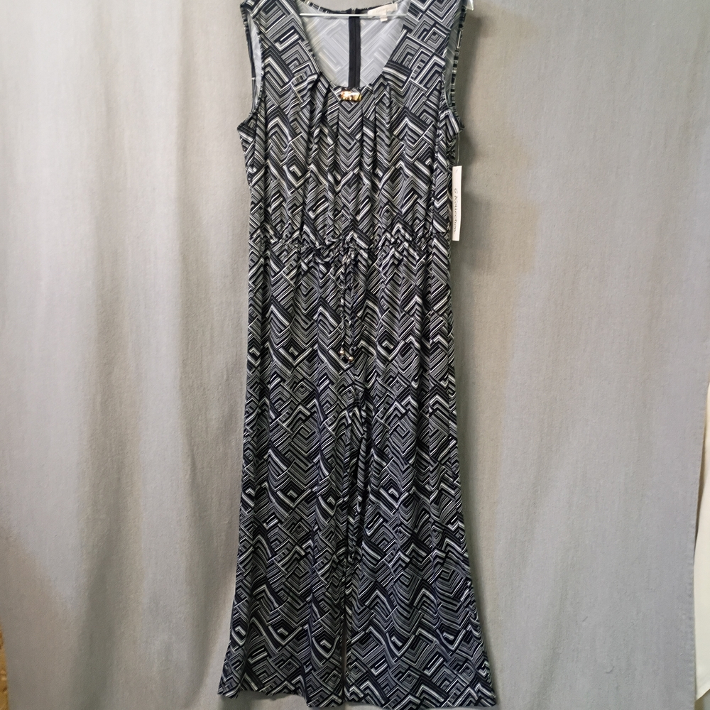 G Kollections Women's 1X Sleeveless Wide Leg NWT Jumpsuit